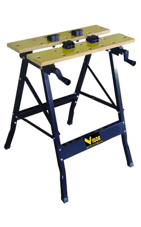 BANCO LAVORO ACCIAIO VIGOR VBL-150 RICHIUDIBILE 60X64X78H