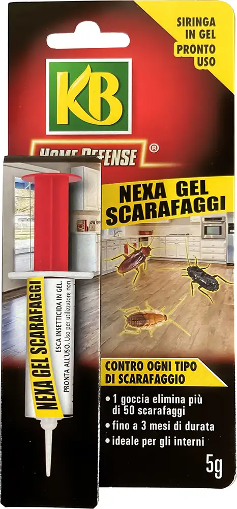 INSETTICIDA NEXA SCARAFAGGI GEL G.5 PZ 12