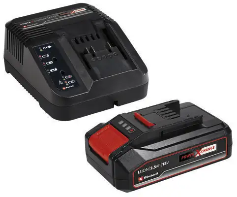 KIT EINHELL PXC CARICABATTERIE+BATTERIA 18V 2,5