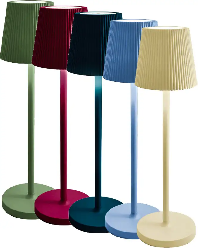 LAMPADA DA TAVOLO EMMA AZZURRE