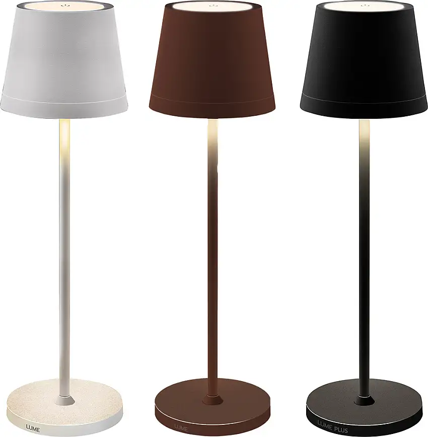 LAMPADA DA TAVOLO LED CORTEN