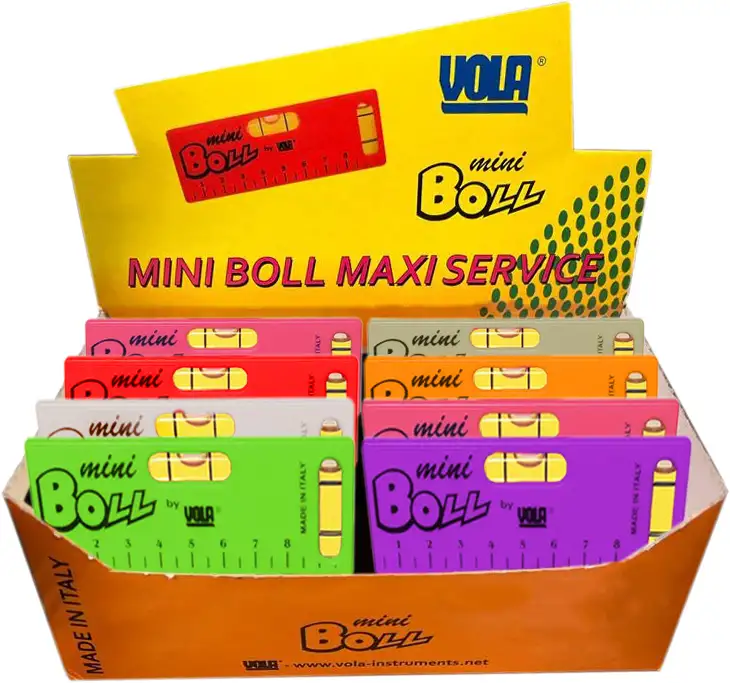 LIVELLI VOLA MINI BOLL PZ 25