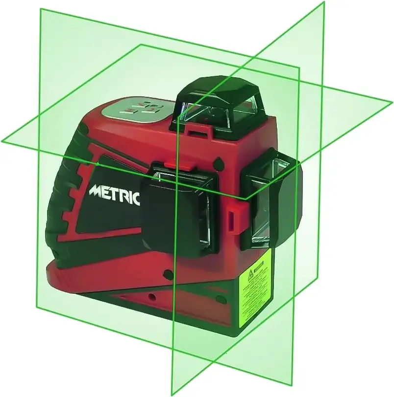 LIVELLO LASER 3D 3X360 VERDE METRICA