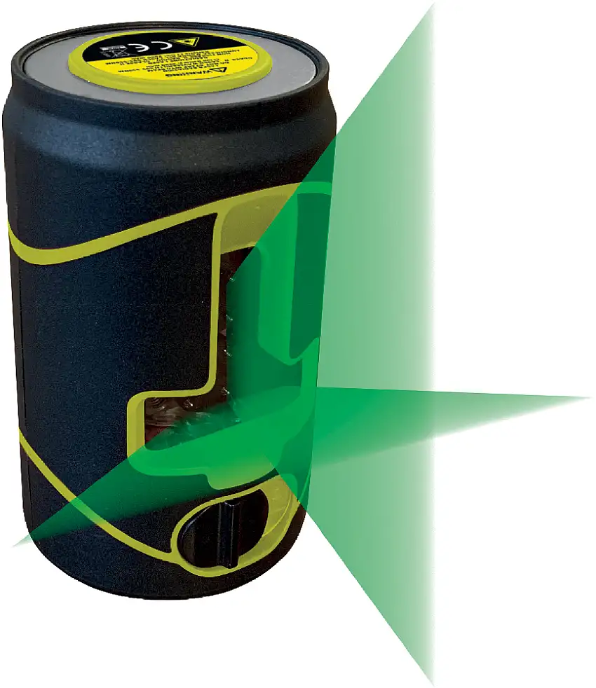 LIVELLO LASER CROSS GREEN METRICA