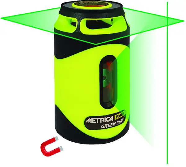LIVELLO LASER FLASHGREEN 360 METRICA