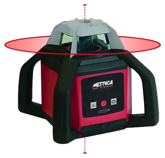 LIVELLO LASER ROTATIVO H.61385 METRICA