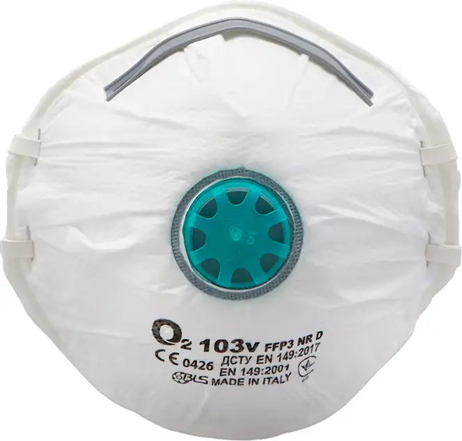MASCHERE BLS O2 103V FFP3 C/V PZ 10