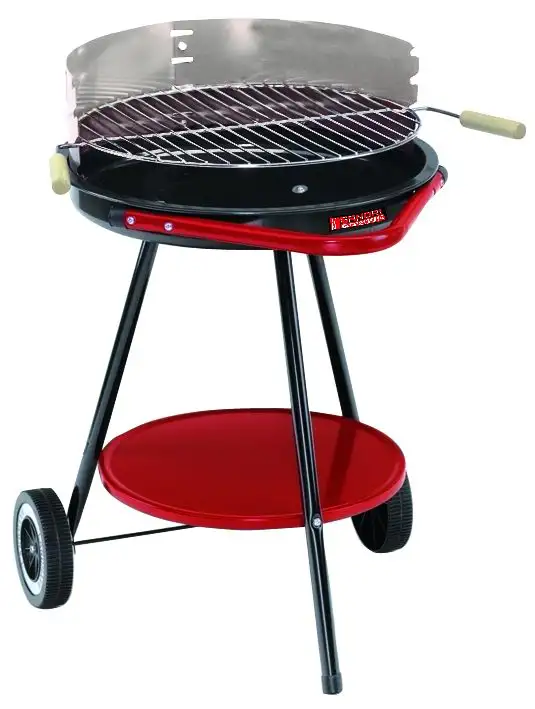 BARBECUE SANDRIGARDEN SG 48 TONDO C/RUOTE DIA. 48 CM