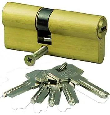 CILINDRO VIGOR SAGOMATI EURO OTTONE   80 MM