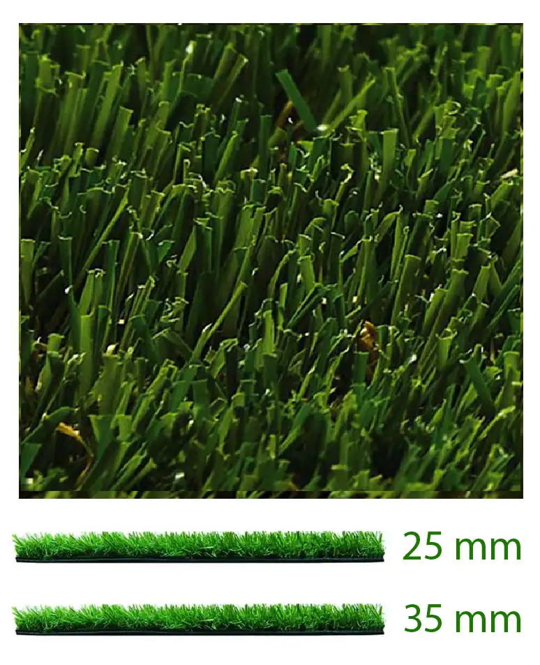 PRATO SINTETICO VERDE GOLDSOFT25 M2X20