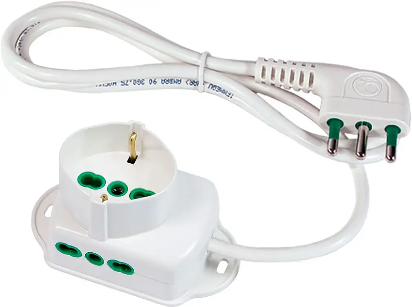 PRESA FME MULTIPRESA 42105 3U BIANCO