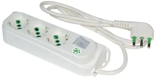 PRESA FME MULTIPRESA 47460 3U+INTERRUTTORE B.