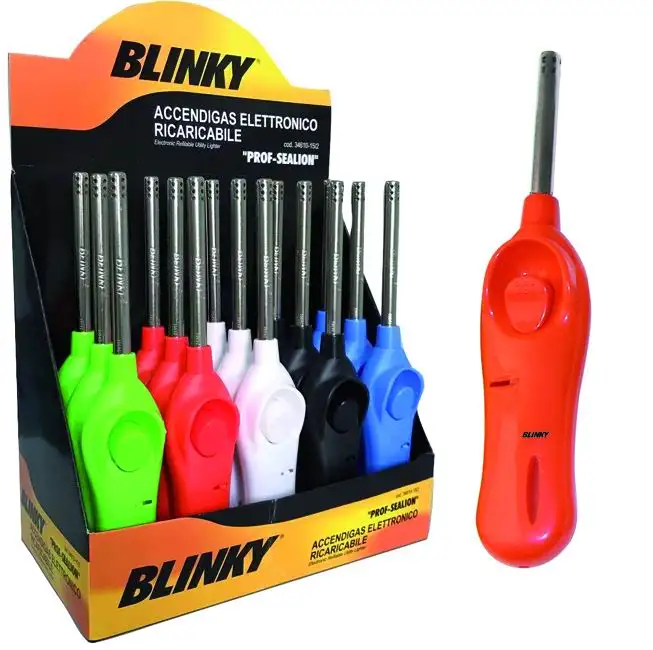 ACCENDIGAS ACCENDITUTTO BLINKY PROF-SEALION COLORS  21,5 CM 20 PZ
