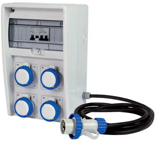 QUADRO ELETTRICO 4 PRESE 220V FME