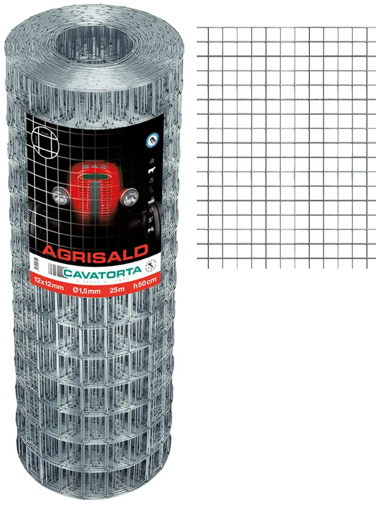 RETE AGRISALD 12X12 H.100 M.25 CAVATORTA