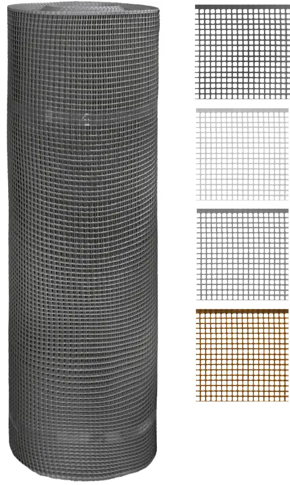 RETE BALCONE QUADRA H100 MARRONE TENAX
