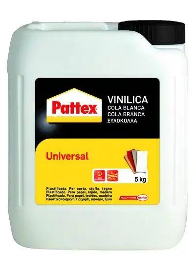 COLLA PATTEX VINILICA UNIVERSAL 5 KG 4 PZ