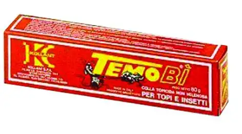 COLLA TOPICIDA KOLLANT TEMOBI TOPI/INSETTI TUBETTO   135 G 25 PZ