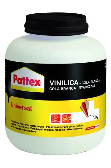 COLLA PATTEX VINILICA UNIVERSAL 1 KG 12 PZ