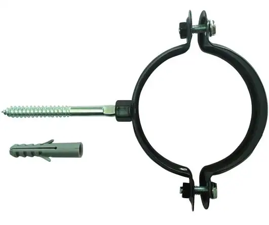 COLLARI P/PLUVIALI VIGOR TESTA DI MORO TONDI   100 MM 10 PZ