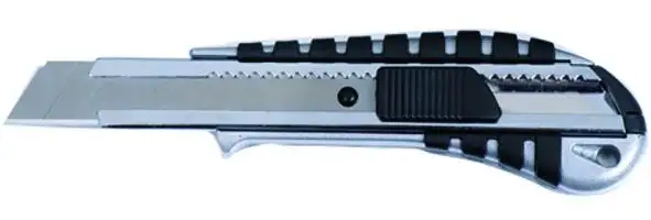 COLTELLI LAMA SPEZZARE HUFIRMA LEGA GOMMATO MEDIUM LAMA 18 MM 6 PZ