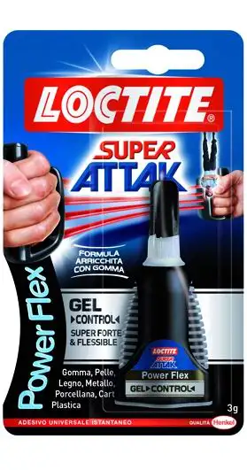 ADESIVI ATTAK SUPER CONTROL-POWER GEL  3 G 12 PZ
