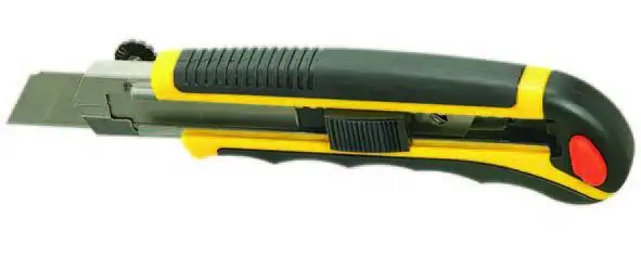 COLTELLI LAMA SPEZZARE VIGOR GOMMATO PROF LARGE LAMA 25 MM 6 PZ