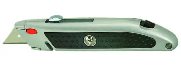 COLTELLI P/REFILARE VIGOR ALLUMINIO TRAPEZIO LAMA 18 MM 6 PZ