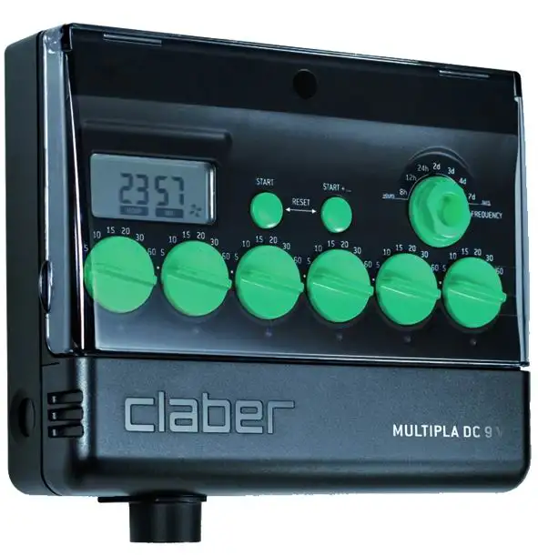 COMPUTER CLABER DIGITALI MULTIPLA-6 DC-9V ART. 8060