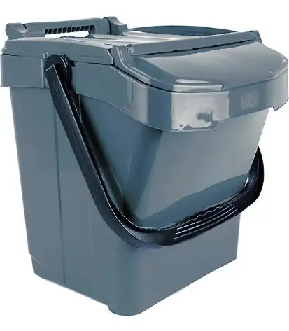 CONTENITORE DIFFERENZIATA URBAPLUS GRIGIO 40 L ALLUMINIO