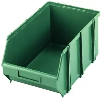 CONTENITORI TERRY UNIONBOX PLASTICA 210X341X167 VERDE  D 10 PZ