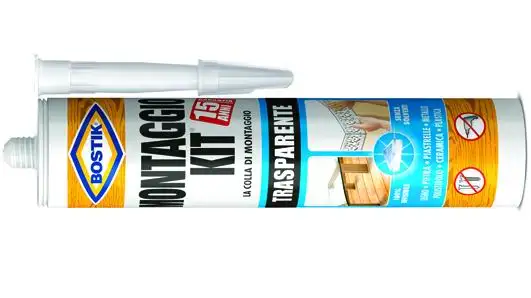 ADESIVI BOSTIK MONTAGE-KIT CARTUCCIA TRASPARENT 310 G 12 PZ