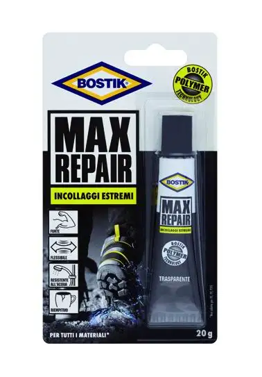 ADESIVI BOSTIK MAX-REPAIR TUBETTO BLISTER  20 G 6 PZ