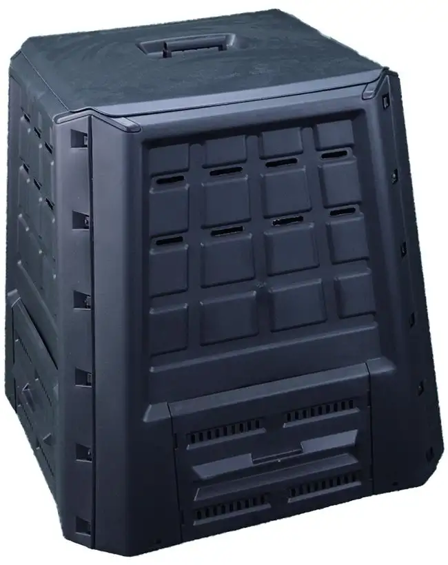 COMPOSTER ECOLOGICO POLIPROPILENE 380L ANTRACITE