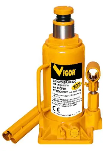 CRICCO IDRAULICO VIGOR A UN PISTONE 10 T