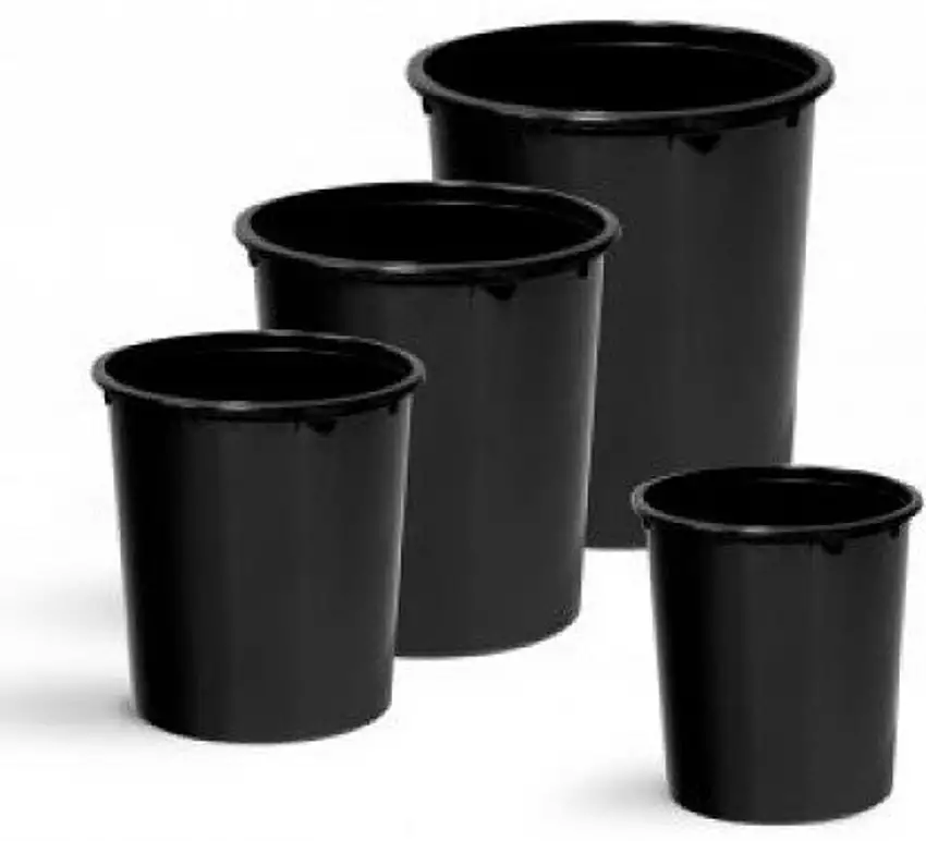 Finixa Tazze Nere Per Vernici a Base Acqua e UV - 200pz