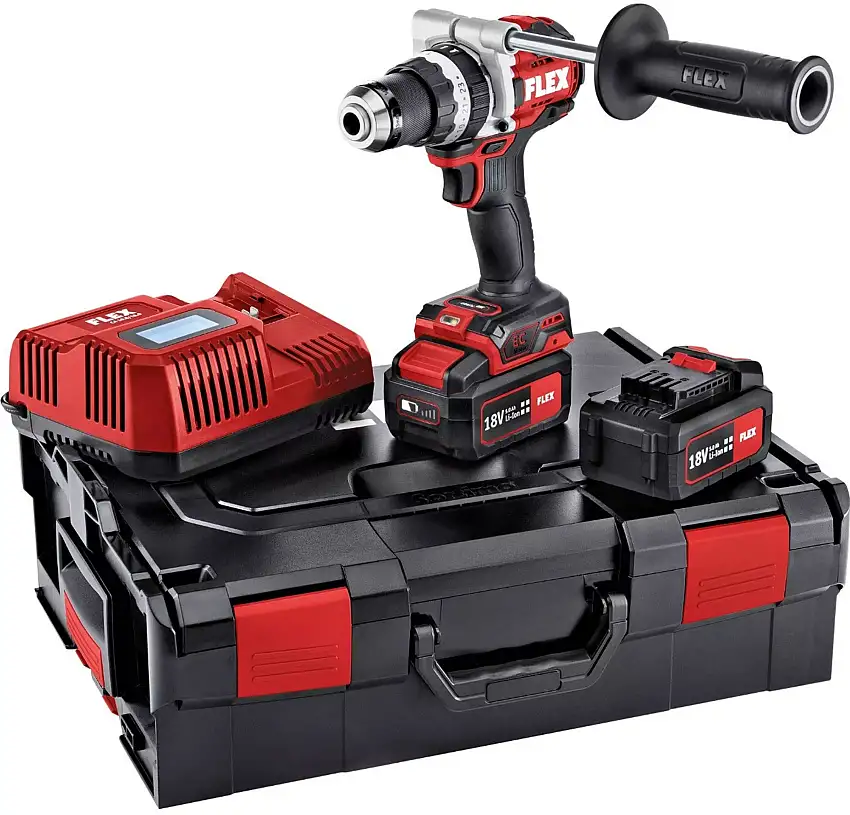 FLEX PD 2G 18.0-EC-HD Avvitatore a Batteria 18 Volt - Con Batteria Ed Accessori