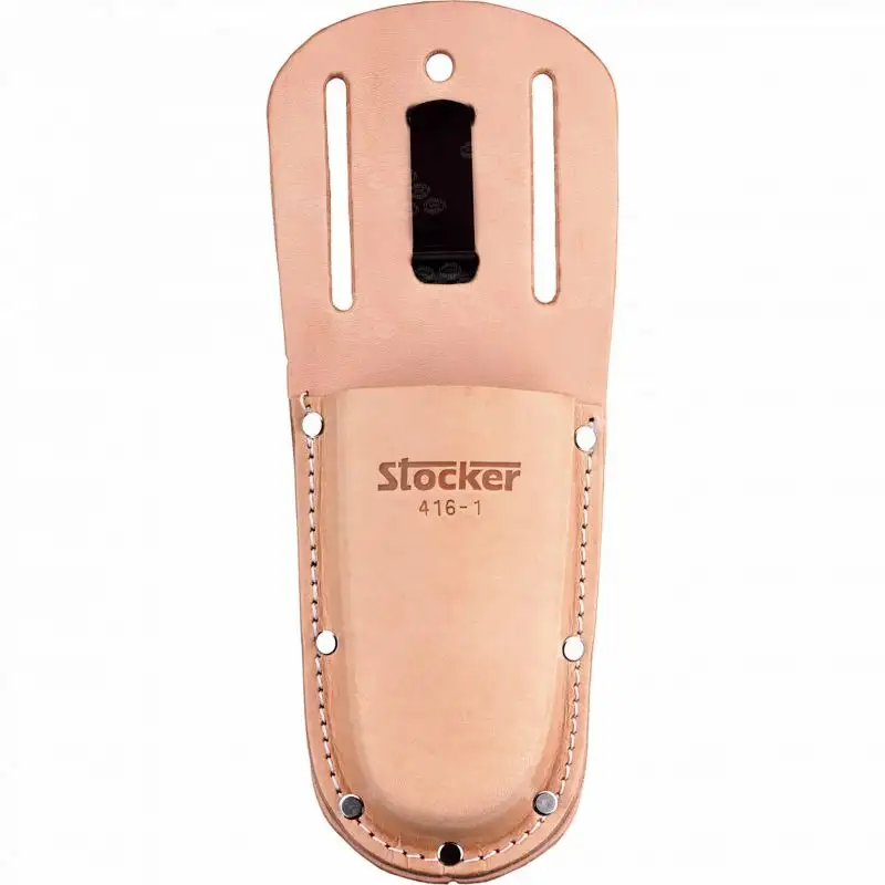 Fodero in cuoio Stocker per forbici da potatura o seghetto