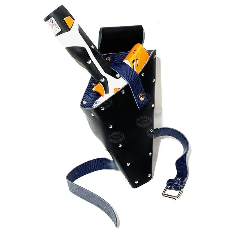 Fondina o borsa in vera pelle per potatori GTA 26 Stihl GT RXE, T-Fox, T-Cat, CS 22-04 blueBird, CS 22-06 made in Italy