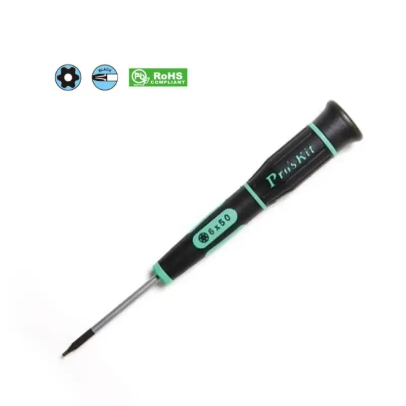 Giravite di precisione Torx con foro T6H SD-081-T6H