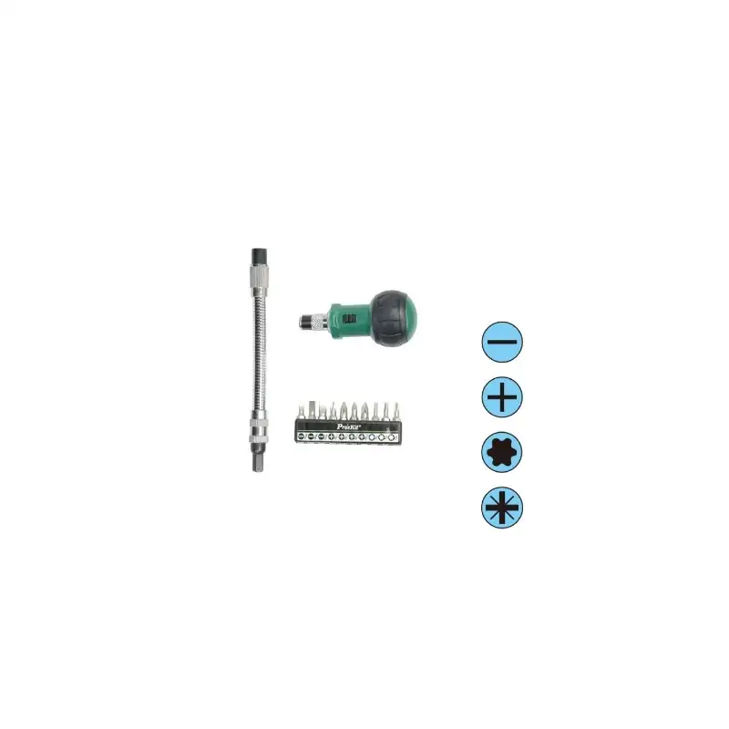Giravite flessibile con inserti 1PK-201