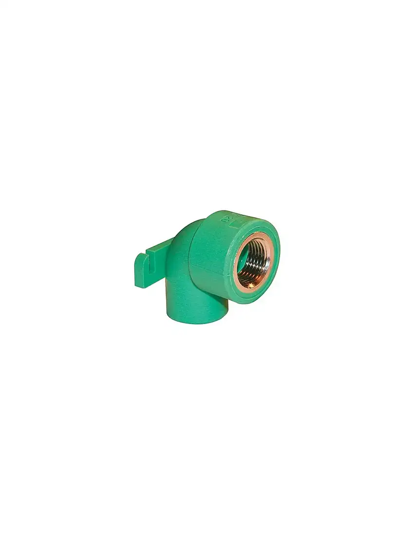 GOMITO PPR A SALDARE 90° F.FEMMINA + STAFFA