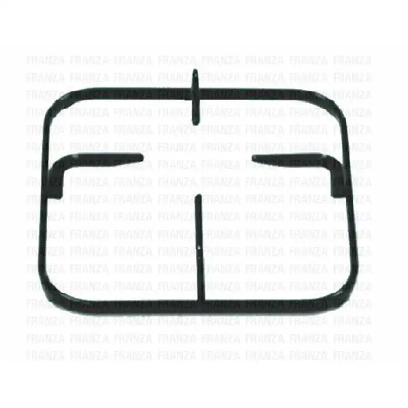 GRIGLIA 1 FUOCO 207X210 CUCINA NARDI NERO SMALTATO Altezza 42mm