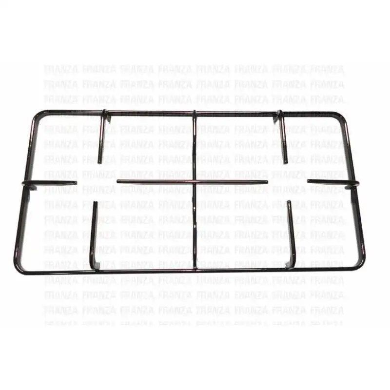 GRIGLIA 2 FUOCHI 446X222 CUCINA REX ZOPPAS ELECTROLUX NERA SMALTATA