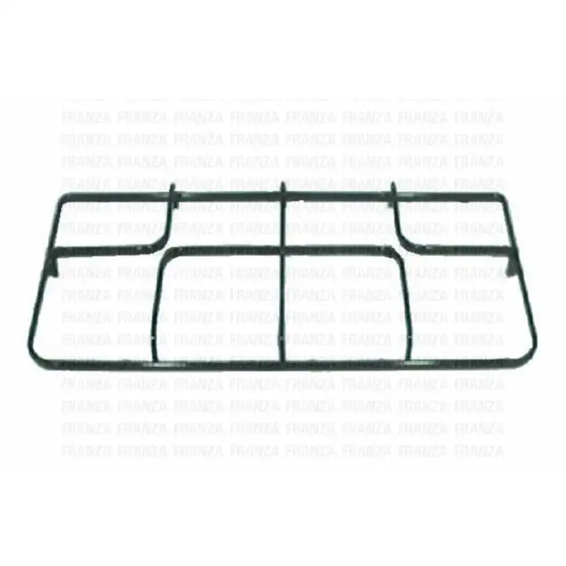 GRIGLIA CUCINA 2 FUOCHI FITTING FOSTER 458X230 PIATTINA NERA