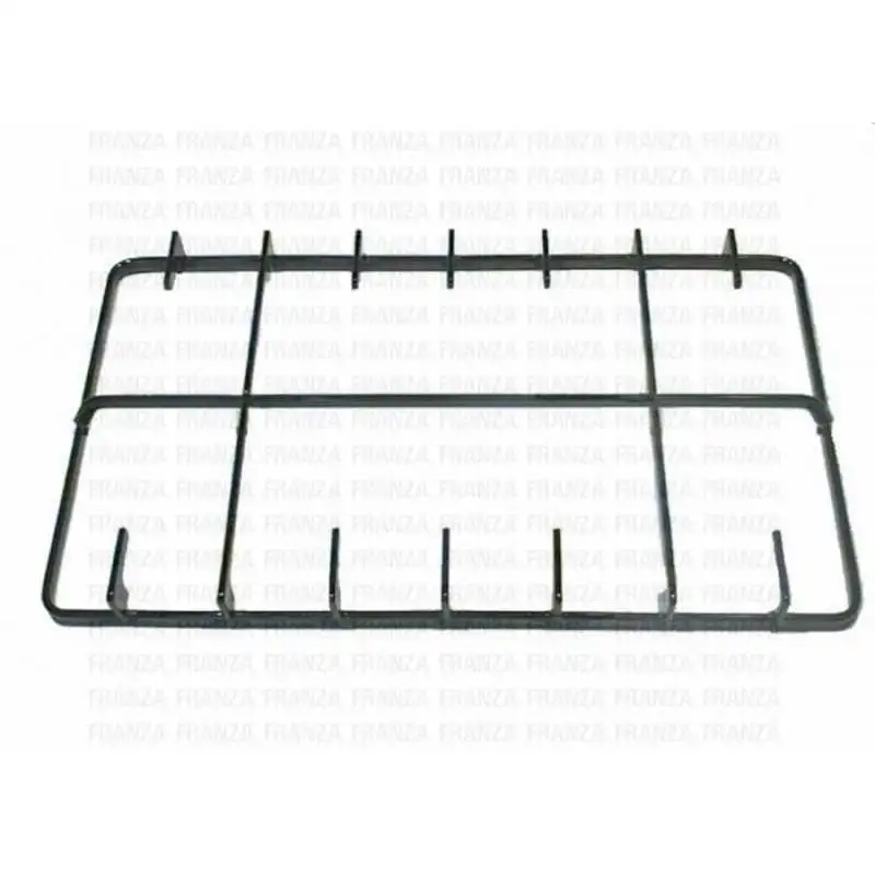 GRIGLIA CUCINA PIANO COTTURA REX 2 FUOCHI 460x265 ELECTROLUX NERA SMALTATA