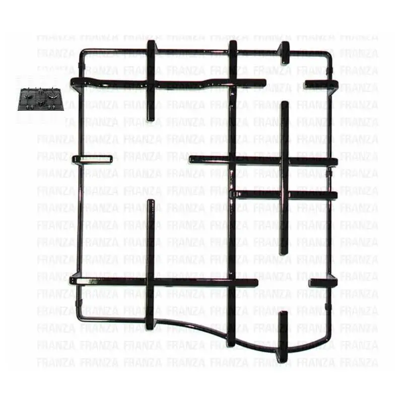 GRIGLIA SX 3 FUOCHI PIANO COTTURA ARISTON INDESIT HOTPOINT 377-415 X 350 C003034