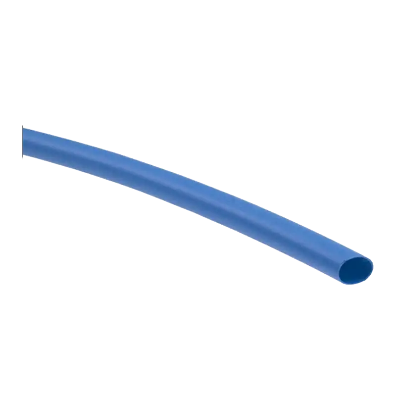 Guaina termorestringente blu diametro 9,5 da 1 metro