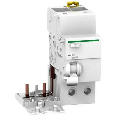 SCHNEIDER A9V41263 - Blocco Differenziale Vigi Ic60 2P 63A 30Ma Tipo Ac