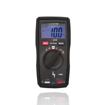 UNIKS UNKM23 - Multimetro Digitale Uniks M23 Slim TRMS CAT III 600V Con AUTORANGE